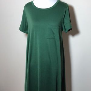 LuLaRoe dark green small Carly